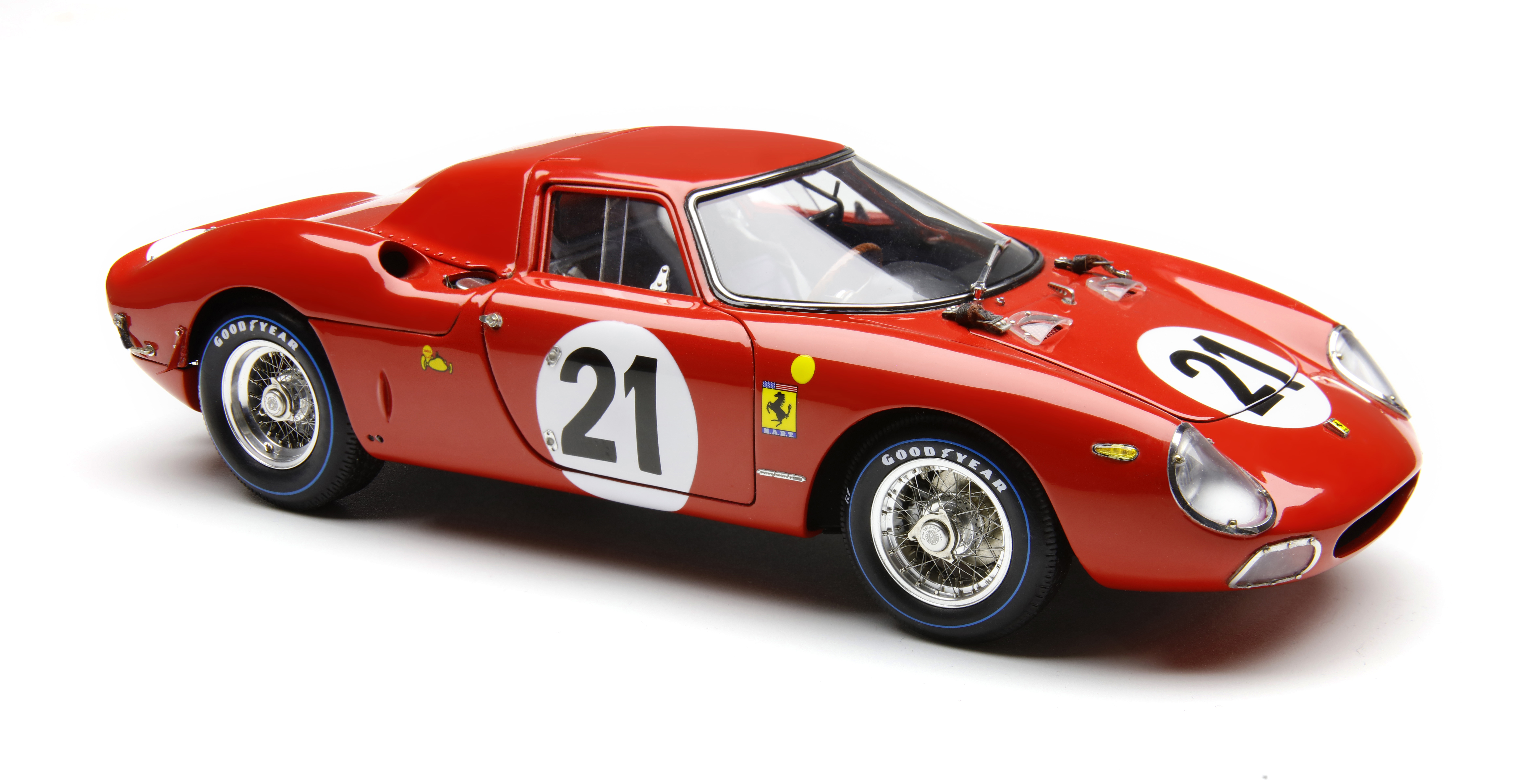 M-263, CMC Ferrari 250 LM,Chassis 5893, Winner Le Mans 1965, Rindt/Gregory #21