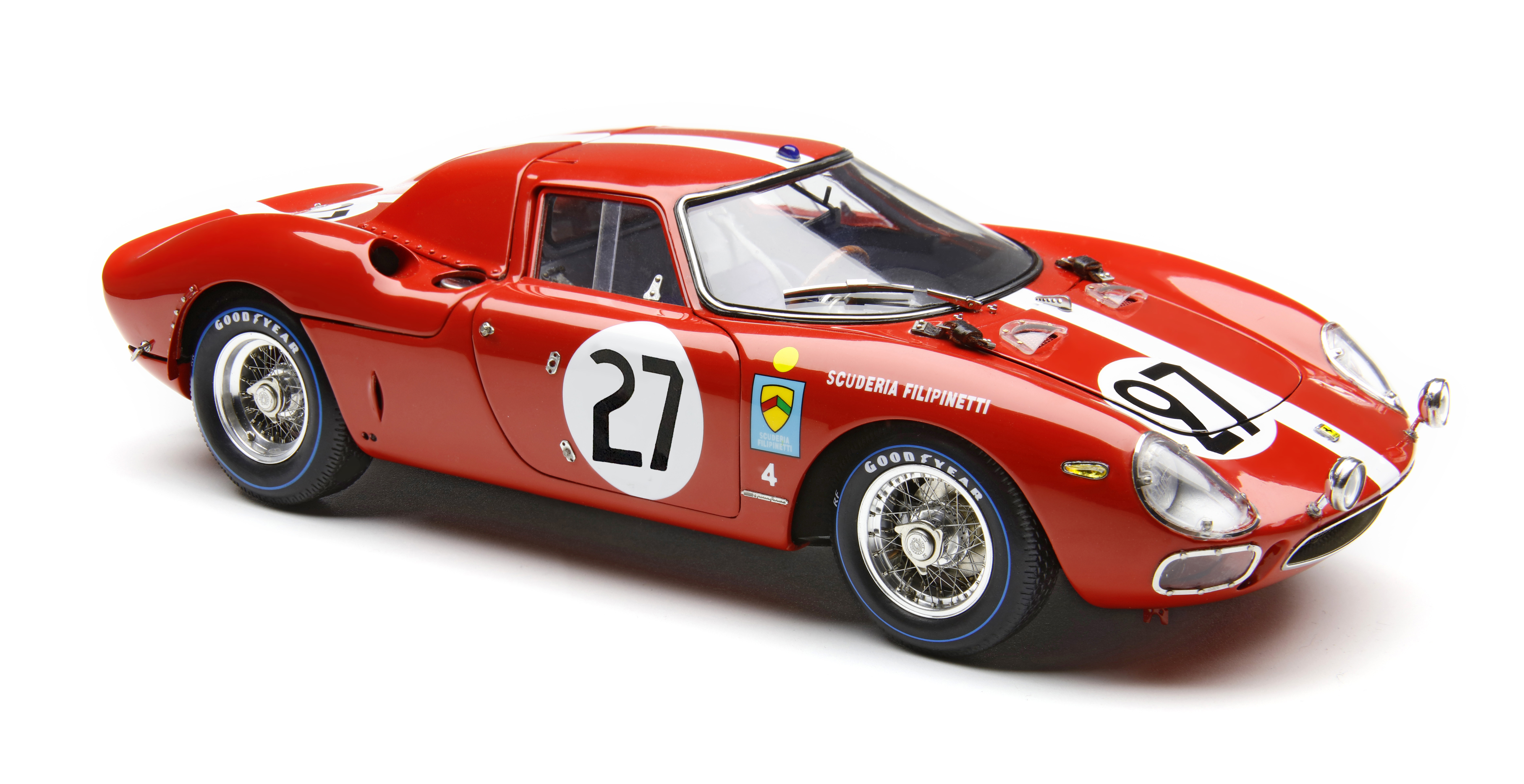  M-265,CMC Ferrari 250 LM,Chassis 6119, 6th Le Mans 1965, Spoerry/Boller #27